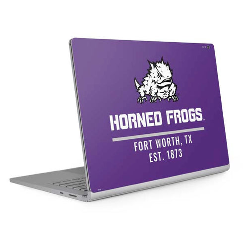 Horned Frogs Fort Worth Surface Book 2 13.5in Skin